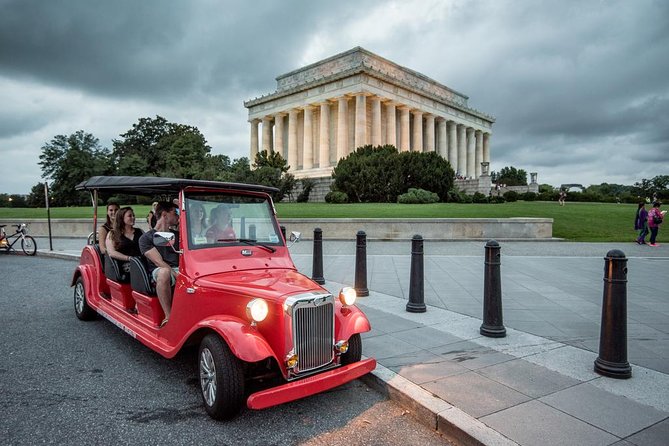Washington DC Moonlight Tour by Electric Cart - Why Washington DC looks better after sunset