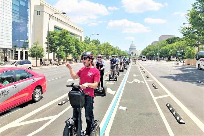 Washington DC "See the City" Guided Sightseeing Segway Tour - The Washington Monument and the long ride back