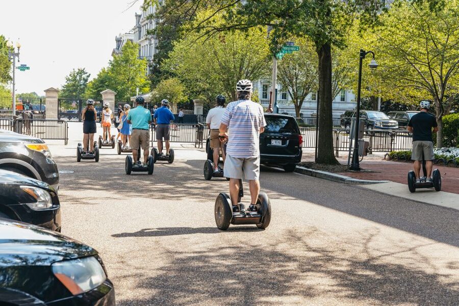 Washington DC: See the City Segway Tour - Why a Segway works so well on the National Mall