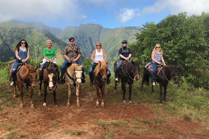 West Maui Mountain Waterfall and Ocean Tour via Horseback - Dust, mud, sun, and the right clothes