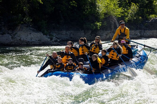 Whitewater Rafting in Jackson Hole : Family Standard Raft - The ride to the launch sets the stage