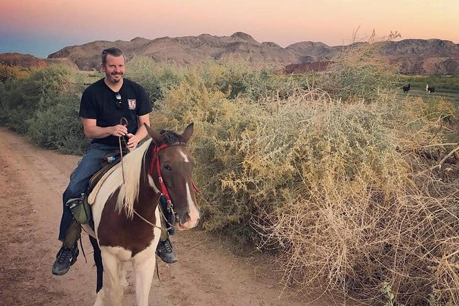Wild West Sunset Horseback Ride with Dinner from Las Vegas - Country dinner after the ride