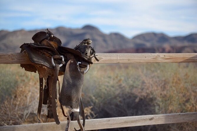Wild West Sunset Horseback Ride with Dinner from Las Vegas - Meeting your horse at the ranch
