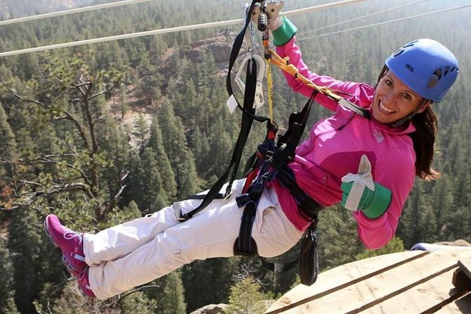 Woods Course Zipline Tour in Seven Falls - Ground school makes the first line easier