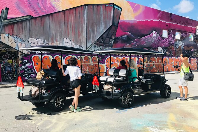 Wynwood Graffiti Golf Cart Small-Group Tour - Crossing Wynwood’s Main Streets and Side Roads