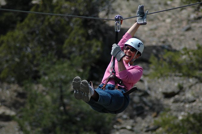 Zipline Tour - Canyon views from the launch platforms